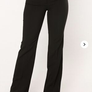 Fashion Nova Black Flare Pants